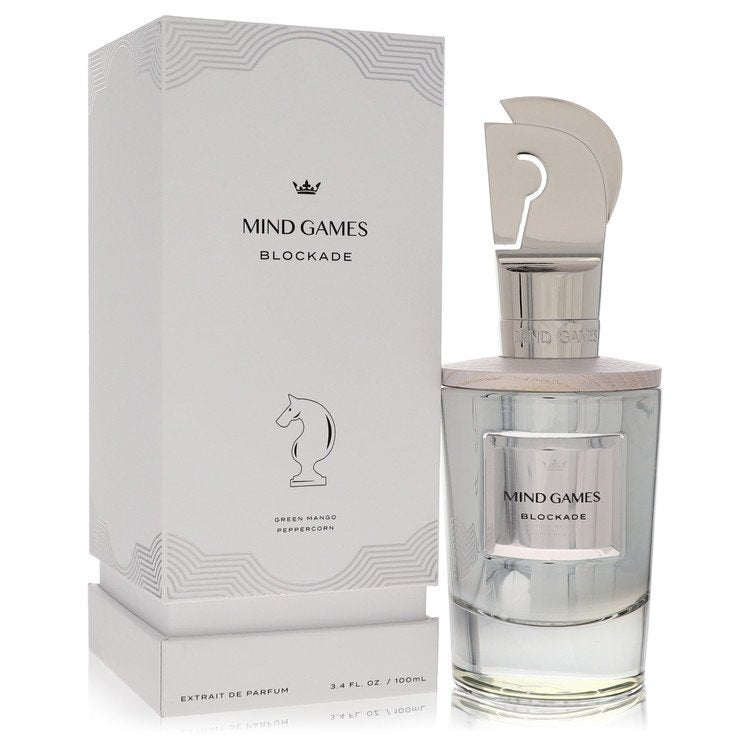 Mind Games Blockade by Mind Games Extrait De Parfum Spray (Unisex) 3.4 oz (Men)