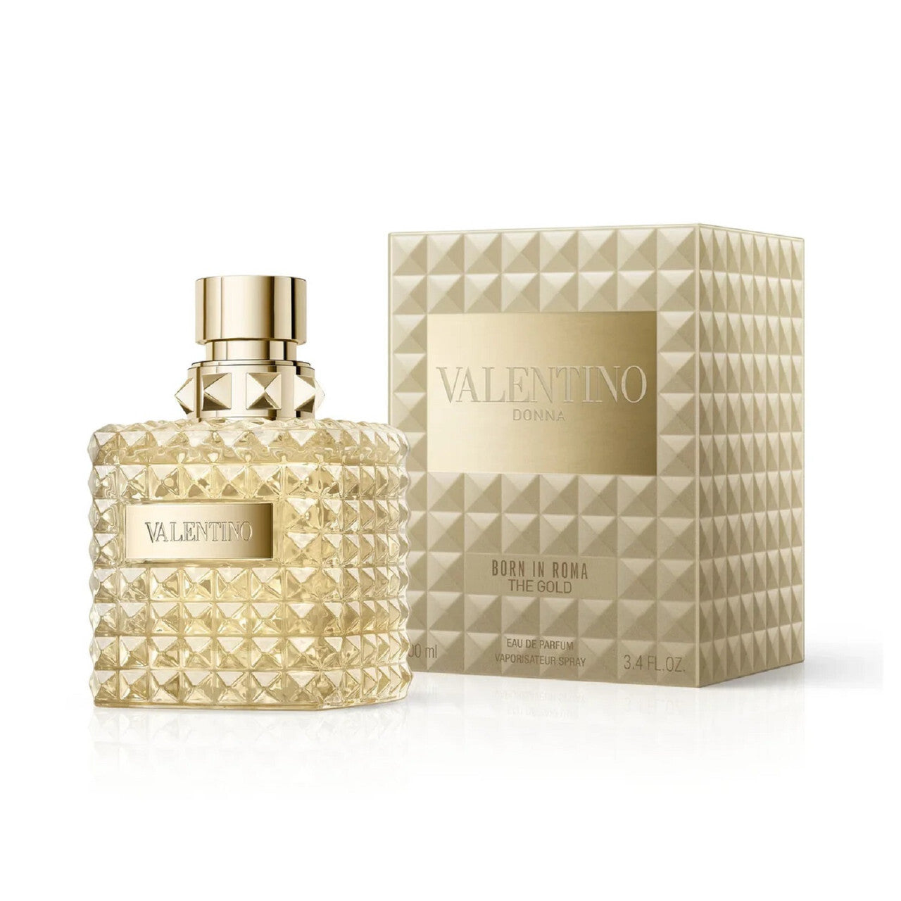 Valentino donna born in roma the gold 3.4 eau de parfum spray
